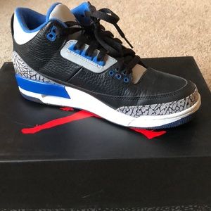AIR JORDAN 3 RETRO "SPORT BLUE"